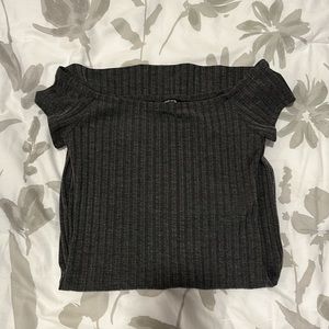 Express Grey Bodycon Dress Small